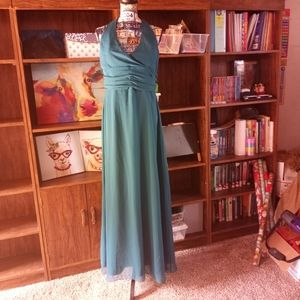 Expressions Blue Maxi Dress